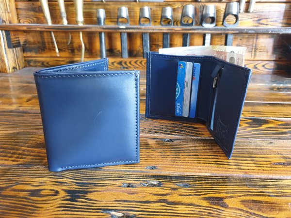 Muški novčanik model 11 "teget klasik"