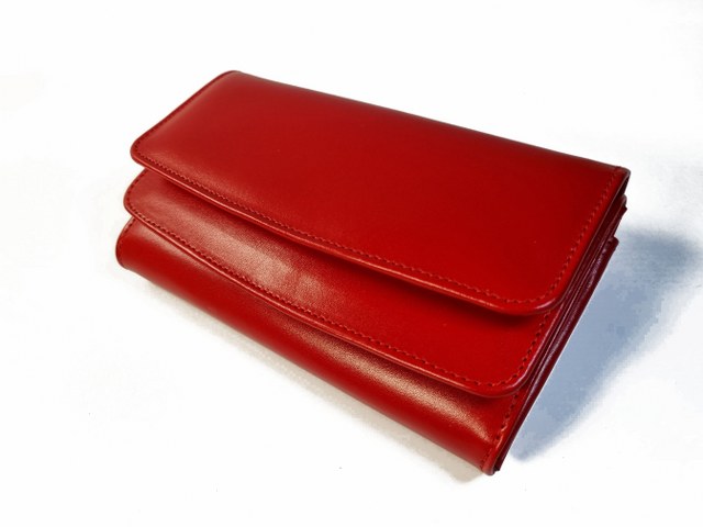 Ženski novčanik model 4 "crveni klasik"