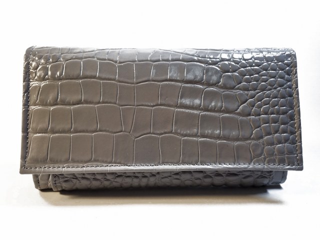 Ženski novčanik model 5 "sivi kroko"