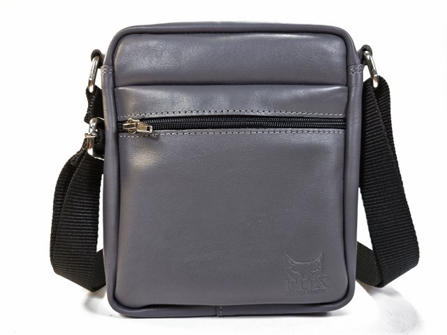 Muška torba model 4 "siva klasik"