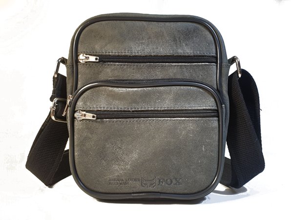 Muška torba model 6 "siva brušena"