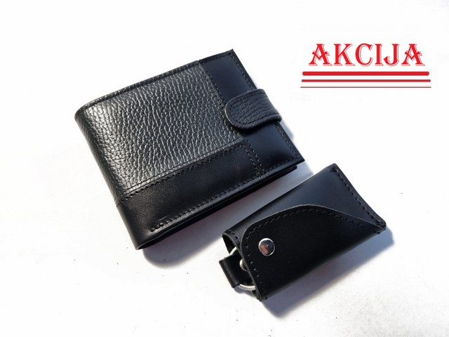 Muški novčanik M55 + Futrola za ključeve + BESPLATNA DOSTAVA