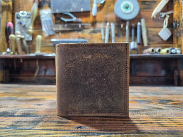 Muški novčanik model 11 "braon brušeni"