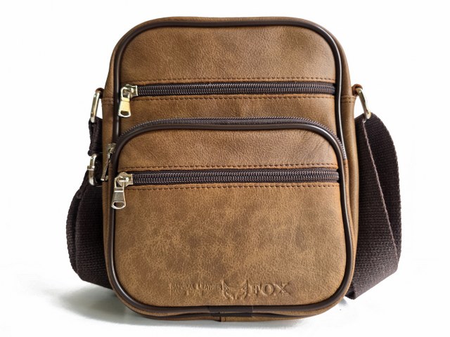 Muška torba model 6 "braon melirana"